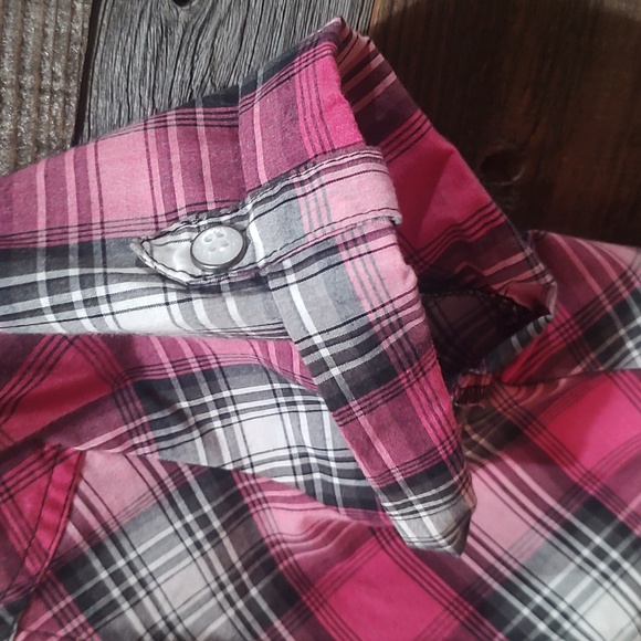 Harley Davidson plaid blouse - Picture 3 of 4